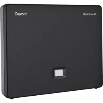 Gigaset BasicLine IP ασύρματο τηλέφωνο DECT, βάση VoIP, Μαύρο (S30852-H3214-R101)