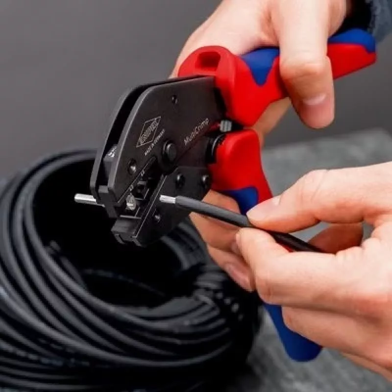 Εργαλείο πρέσας Knipex 97 33 03 MultiCrimp για συνδετήρες PV MC4 και MC4 EVO2