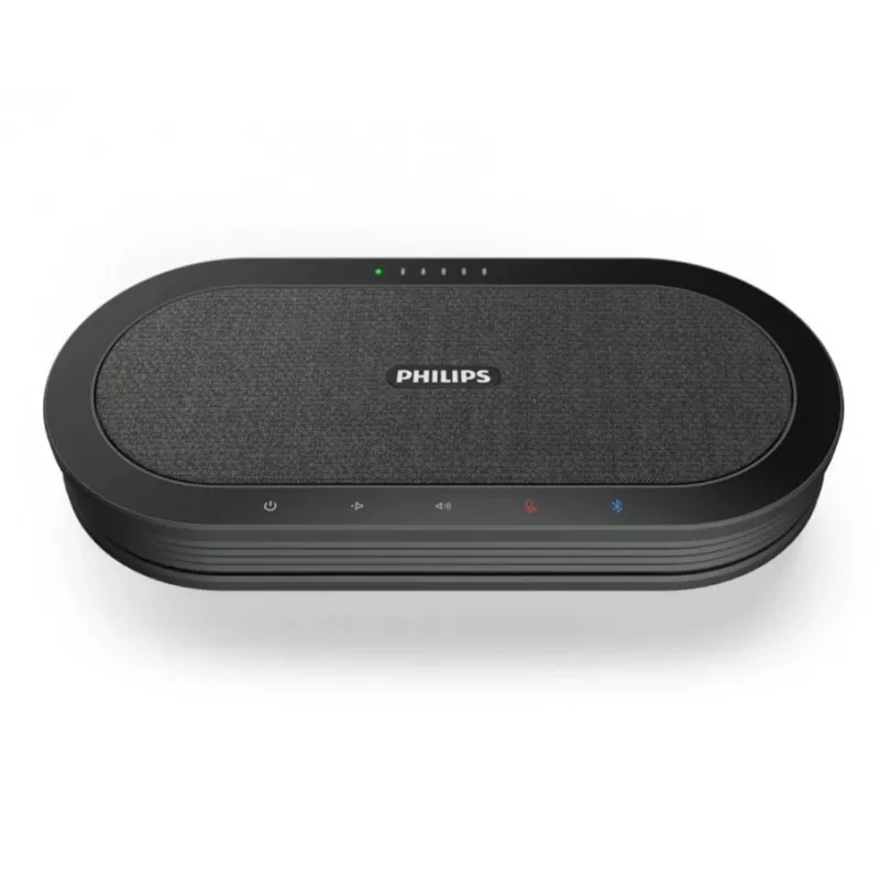 Philips PSE0501 Smart Meeting ασύρματο μικρόφωνο συνεδριάσεων με βοηθό συσκέψεων Sembly, USB-C, μαύρο/γκρι