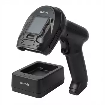 inateck Σαρωτής barcode Pro8 μαύρο με σταθμό μεταφοράς δεδομένων