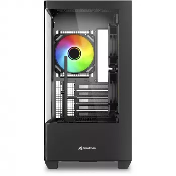 Κουτί PC Sharkoon Elite Shark CM100 Tower Micro-ATX, χωρίς τροφοδοτικό, μαύρο