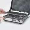Γκριλ επαφής Severin KG 2380 μαύρο ασημί 2000W ανοξείδωτο ατσάλι