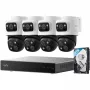 Καταγραφικό ασφαλείας NVR Eufy S4 Max — 8 καναλιών, 4K (3840×2160), HDD 2 TB (έως 16 TB), μαύρο/γκρι/λευκό