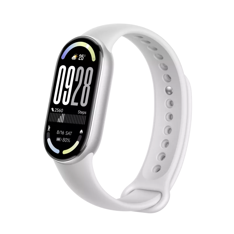 Βραχιόλι δραστηριότητας Xiaomi Smart Band 10 1,72" AMOLED, Bluetooth, 5 ATM, Glacier Silver