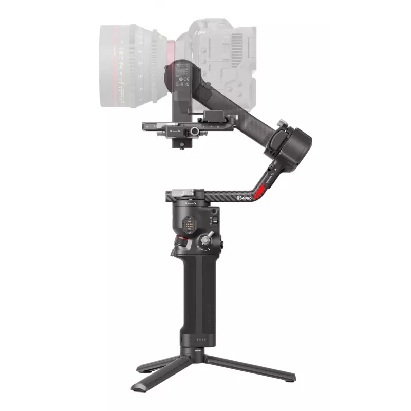 Σταθεροποιητής κάμερας χειρός DJI RS 4 Pro Combo Μαύρο ανθρακονήματα 13h μπαταρία
