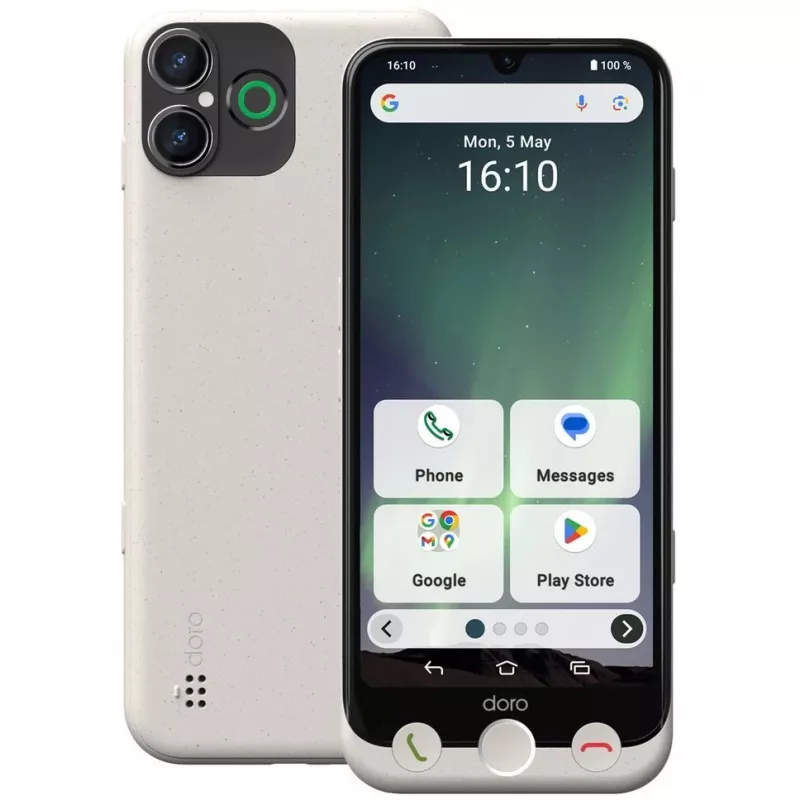 Smartphone Doro Aurora A30 6.1 inch 128GB μαύρο