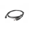 Lanberg CA-USBM-10CC-0010-BK Καλώδιο USB USB 2.0 1 m Micro-USB B USB A μαύρο