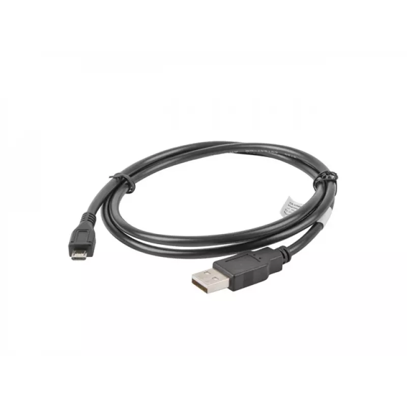 Lanberg CA-USBM-10CC-0010-BK Καλώδιο USB USB 2.0 1 m Micro-USB B USB A μαύρο