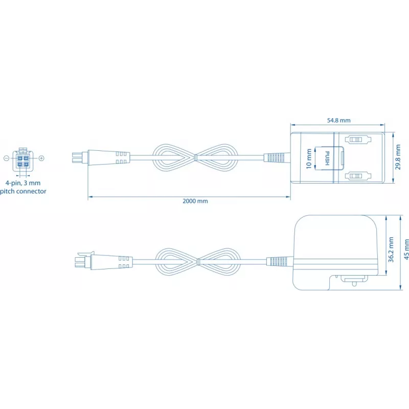 Εσωτερικό Τροφοδοτικό Teltonika PR3PUPS3 9W Μαύρο 100-240V