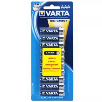 Varta High Energy AAA 10-pack - μπαταρία μίας χρήσης - αλκαλική - 1,5 V - 10 τεμ. - AAA