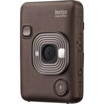 Άμεση φωτογραφική μηχανή Fujifilm Instax mini LiPlay — 1/5 ίντσες 2560×1920 CMOS, εκτυπώνει 86×54 mm, 2,7 ίντσες TFT, Μπρονζέ
