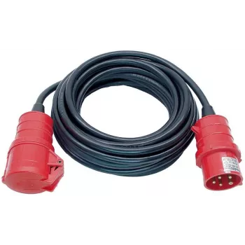 Brennenstuhl H07RN-F 5G1,5 - Καλώδιο επέκτασης ρεύματος - IEC 60309 16A (W) σε IEC 60309 16A (M) - AC 400 V - 10 m - μαύρο