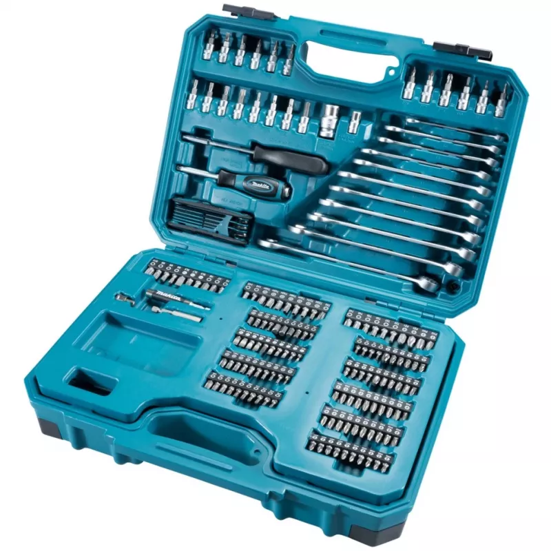 Makita E-10883 Σετ εργαλείων μηχανικού 221 τεμ.