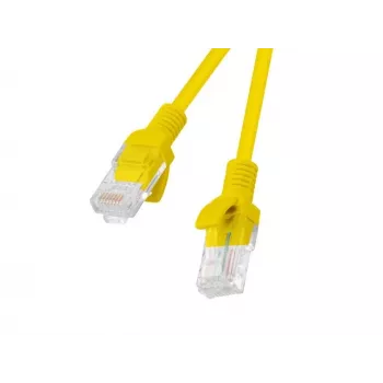 PATCHCORD Cat.5E UTP 2M κίτρινο FLUKE PASSED LANBERG 10-PACK