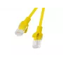 PATCHCORD Cat.5E UTP 2M κίτρινο FLUKE PASSED LANBERG 10-PACK