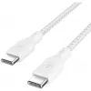 Καλώδιο USB Belkin BOOST CHARGE USB 2.0 2m USB C Λευκό