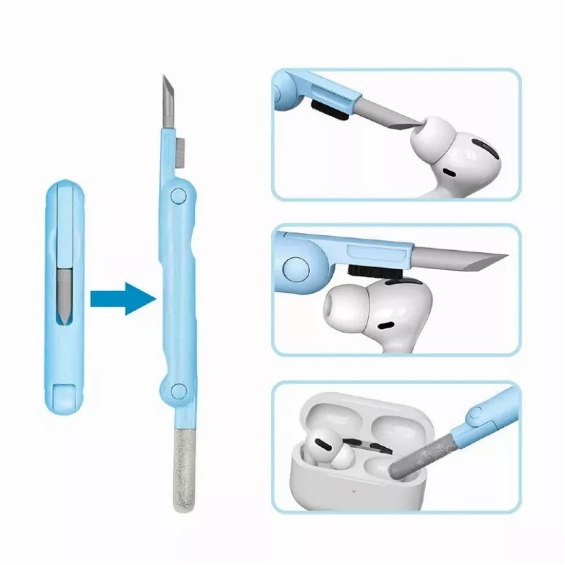 Gembird 7-in-1 Universal Portable Cleaning Kit - Λευκό