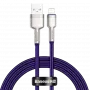 Καλώδιο USB-A σε Lightning Baseus 1 m — καλώδιο δεδομένων USB, μωβ