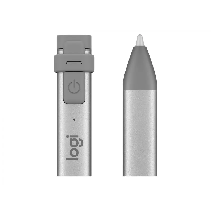 Logitech Crayon - ψηφιακό στυλό για Apple iPad - Lightning - γκρι