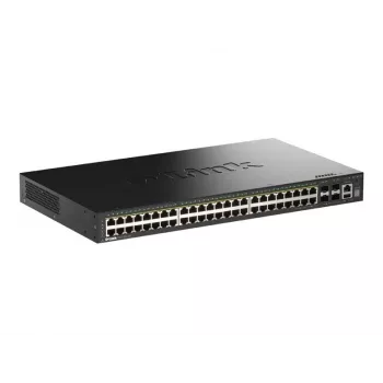 D-Link 52-Port Gigabit Stackable PoE+ Smart Managed Switch με 4 x 10G SFP+ Ports