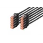 DIGITUS CAT6 S-FTP Καλώδιο Patch 2m, 10 τεμ. μαύρο (DK-1644-020-BL-10)