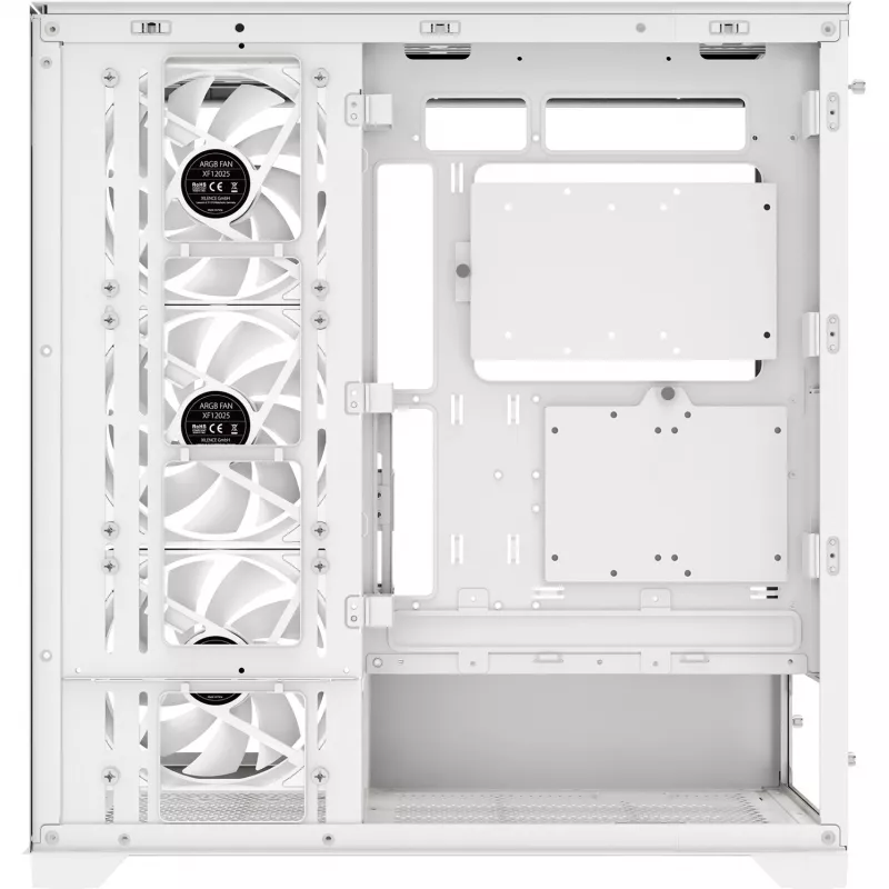 Κουτί | XILENCE | ATX/micro ATX/Mini-ITX | Λευκό | Midi Tower | PC | X818.W.ARGB