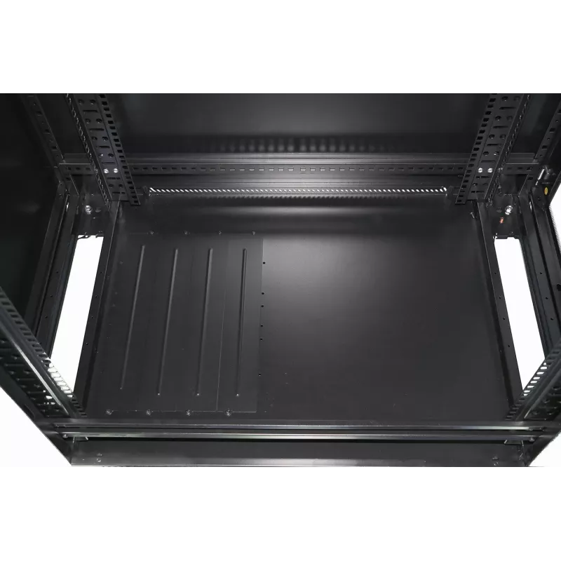 Ελεύθερο rack Extralink ερμάριο rackmount 27U 800x800 μαύρο αντοχή 600 kg