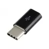 Sbox Micro USB 2.0 F. -> TYPE C M. μαύρο AD.USB-C B