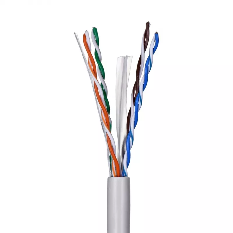 Gembird CAT6 UTP 100m Καλώδιο δικτύου γκρι U/UTP (UTP)