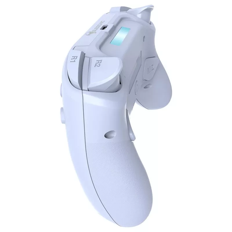 Gamepad Subsonic PS5 Wireless LED Controller λευκό D-pad Home Options Share