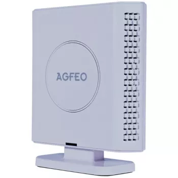 Επαναλήπτης DECT IP agfeo 6101724 λευκό — επέκταση εμβέλειας για συστήματα DECT/VoIP