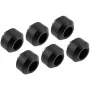 Σετ σύνδεσης hardtube OPTIMUS για σωλήνες 12 mm, συσκευασία 6 τεμ. με εργαλείο εγκατάστασης, μαύρο