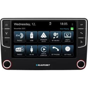 Μονάδα πολυμέσων αυτοκινήτου 2DIN BLAUPUNKT Wolfsburg 648 DAB με CarPlay και Android Auto