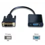 Microconnect DVIDVGA Καλώδιο-αντάπτορας βίντεο 0,25 m DVI-D VGA (D-Sub) Μαύρο