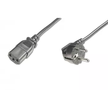 Καλώδιο τροφοδοσίας Digitus AK-440100-018-S 1,8 m CEE7/7 σε IEC C13