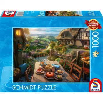 Schmidt Spiele 59763 παζλ «Πρωινό με θέα», 1000 κομμάτια, 12+