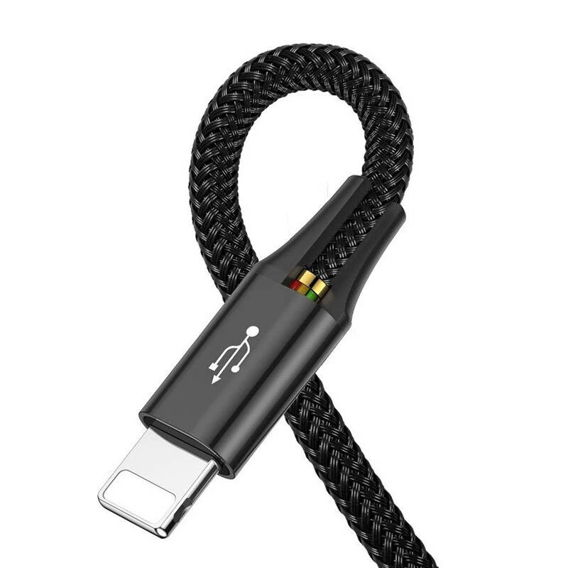 Καλώδιο USB Baseus Fast 4in1 2xUSB-C / Lightning / Micro 3.5A 1.2m (μαύρο)