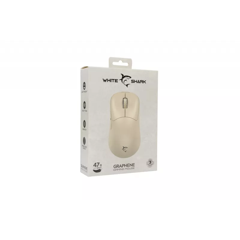 Ποντίκι White Shark GM-5014 Graphene μπεζ USB