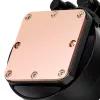 SilverStone VIDA 240 λεπτή, AiO υγρή ψύξη, μαύρο - 240mm