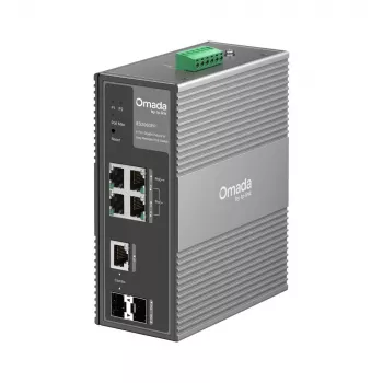 TP-Link IES206GPP Διακόπτης δικτύου Managed Gigabit Ethernet (10/100/1000) Power over Ethernet (PoE) Μαύρο