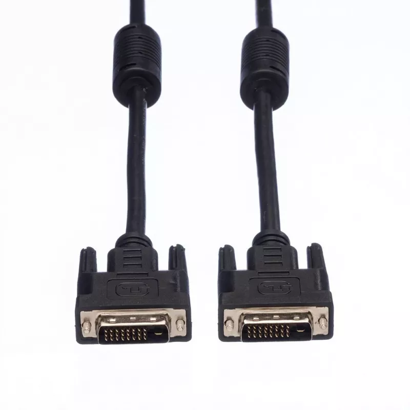 Καλώδιο DVI ITB οθόνης DVI (24+1) Dual Link M/M 5 m