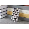 Θήκη προστασίας iKins για Apple iPhone 8/7 – λευκό σχέδιο πυραμίδων