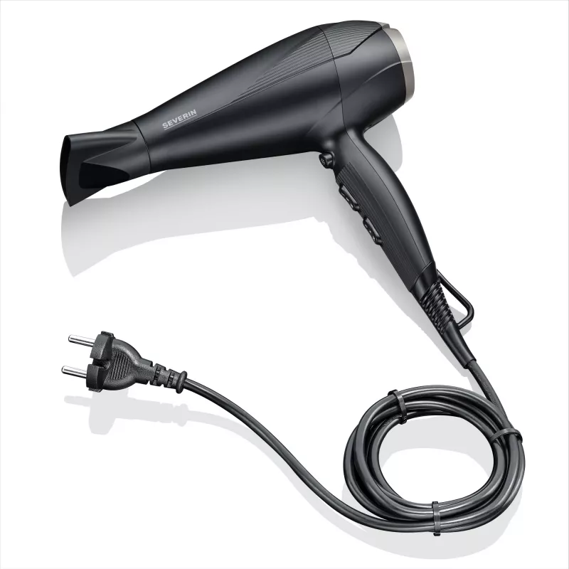 Severin HT 0167 πιστολάκι μαλλιών, 2300 W, μαύρο/ασημί