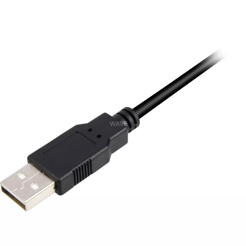Καλώδιο USB 2.0, βύσμα USB-A > βύσμα Micro-USB (μαύρο, 2,0 μέτρα)