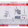 Krause Klapp-Tritt Toppy XL ασημί