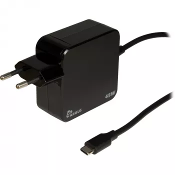 Φορτιστής Inter-Tech PD-2045 Universal Μαύρο AC για εσωτερικό χώρο 20V USB-C