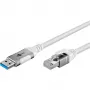 Goobay 74161 - Καλώδιο προσαρμογέα δικτύου USB 3.0 Type-A Gigabit Ethernet 5 m - Κάρτα δικτύου - 1.000 Mbit/s (74161)