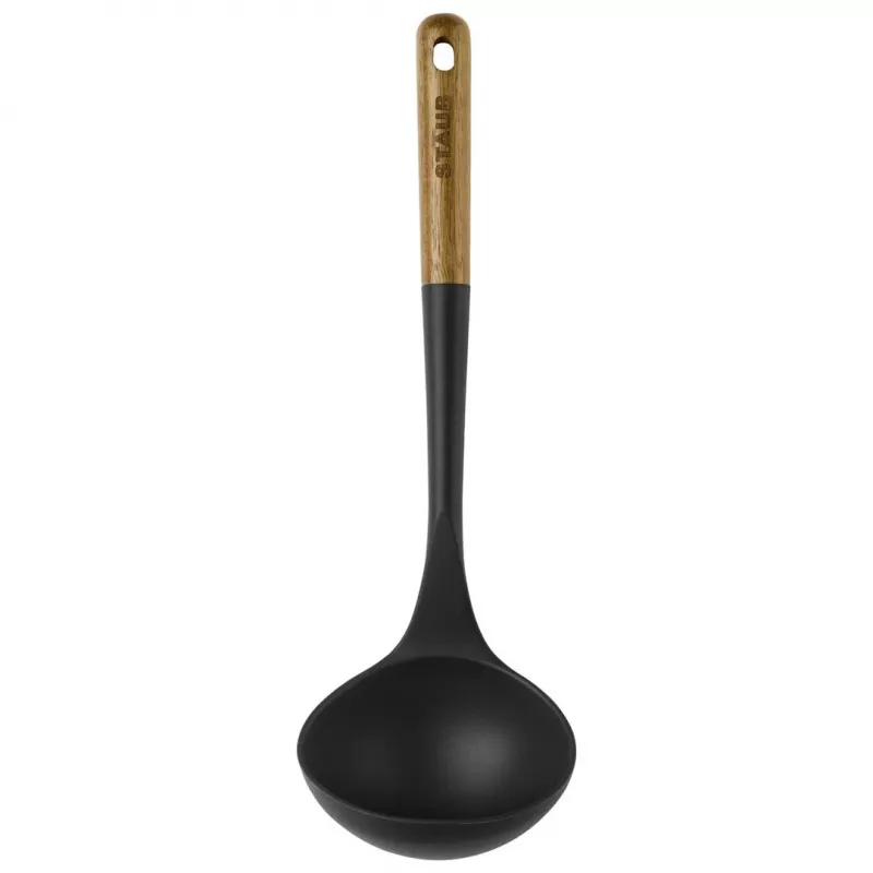 Κουτάλι σκόνης - 31 cm, Καφέ-μαύρο