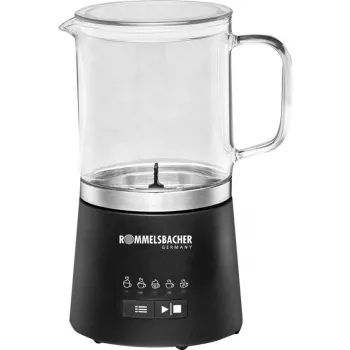 Rommelsbacher Επαγωγικός φροther γάλακτος 500ml Ανοξείδωτο ατσάλι μαύρο MS 625 (MS 625)