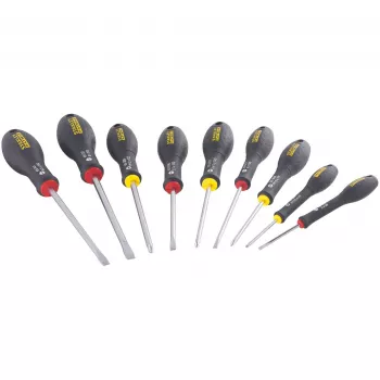 Σετ κατσαβιδιών χειρός STANLEY FATMAX FMHT65439-0 — κατσαβίδια ίσιας, διάφορα μεγέθη